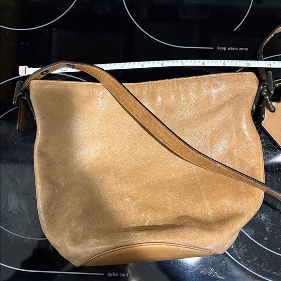 Coach Tan Crossbody Bag with Classic Design - Picture 12 of 13